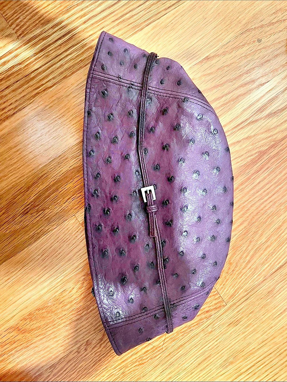 Gucci Leather Hat in Purple